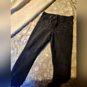 GAP True skinny black jeans